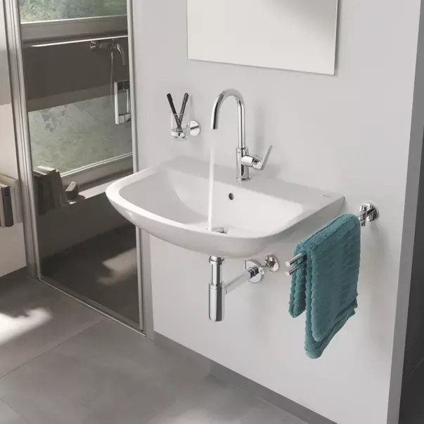 Suport multifunctional Grohe BauCosmopolitan crom lucios