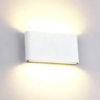 Aplica exterior 2 becuri LED 2X6W IP65 969LEDW12/WH ELMARK