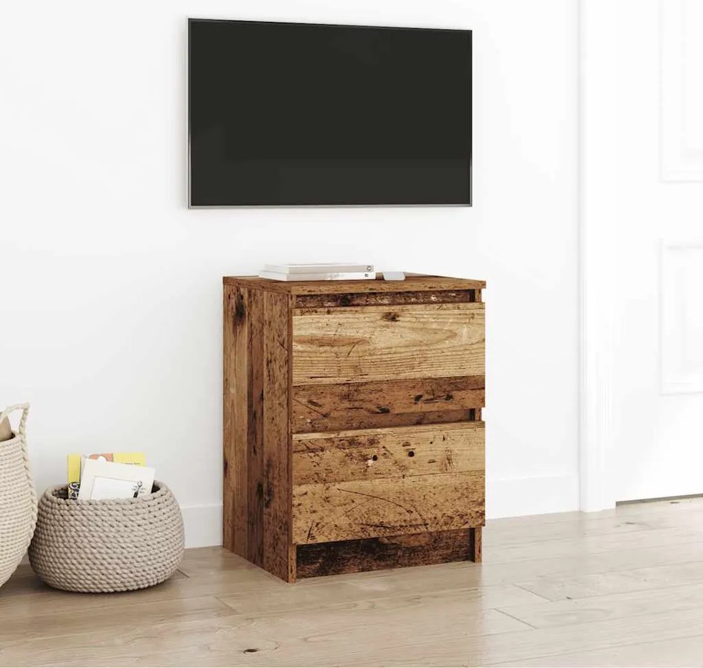 vidaXL Dulap TV Lemn vechi 40x35x54 cm Lemn prelucrat