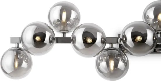 Maytoni MOD547WL-13CH - Aplica de perete DALLAS 13xG9/28W/230V fumurie