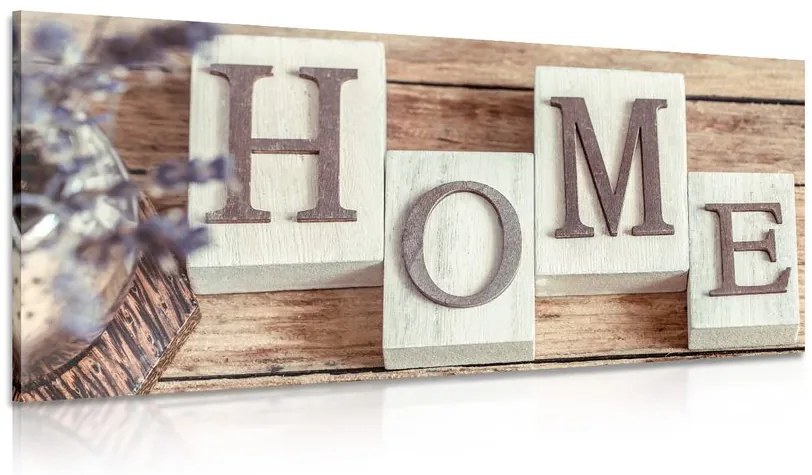 Tablou litere HOME