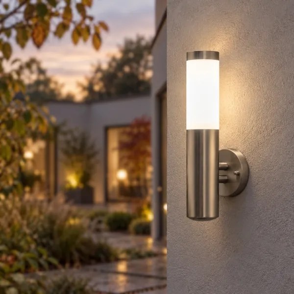 BRILAGI - LED RGBW Aplică de perete pentru exterior ELIA 1xE27/6,5W/230V 2700-6500K IP44 crom
