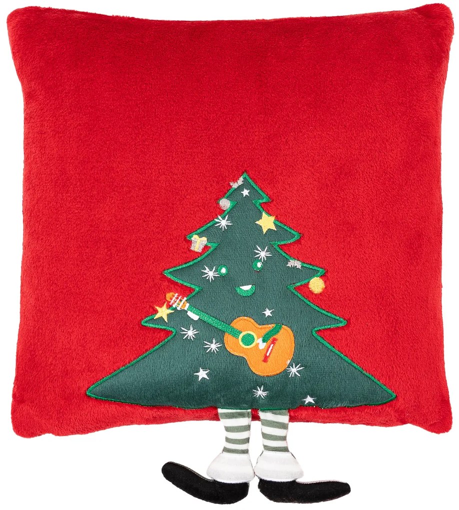 Față de pernă de Crăciun 4Home Merry Christmastree, 40 x 40 cm
