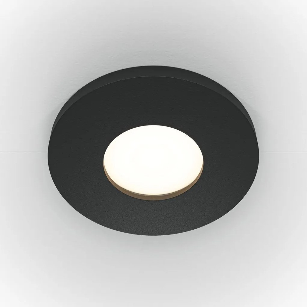 Spot incastrabil design tehnic IP65 Stark negru 8,4cm