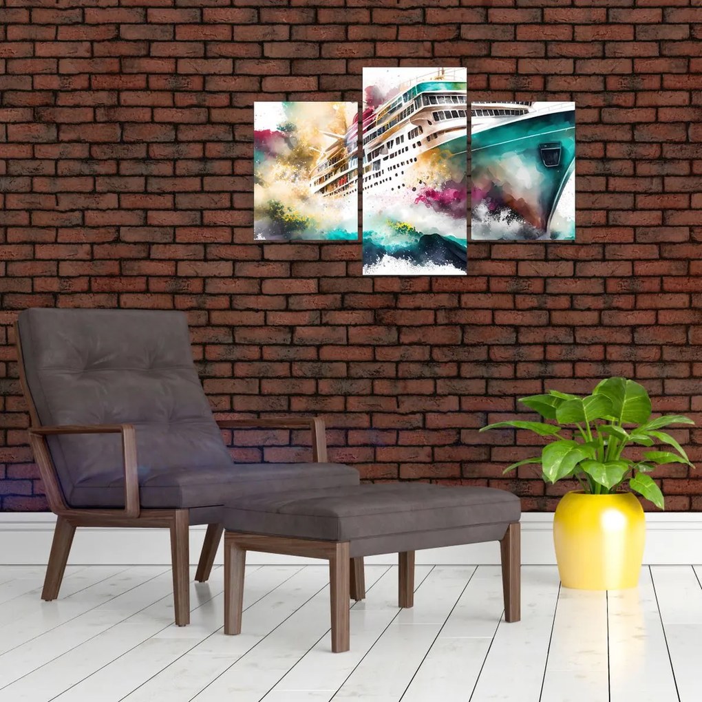 Tablou - Acuarelă mare (90x60 cm)