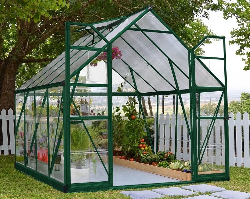 Seră din policarbonat Balance Green 2,44 x 2,47 m Palram - Canopia