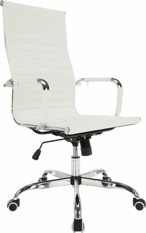 Scaun de birou, alb, AZURE 2 NEW