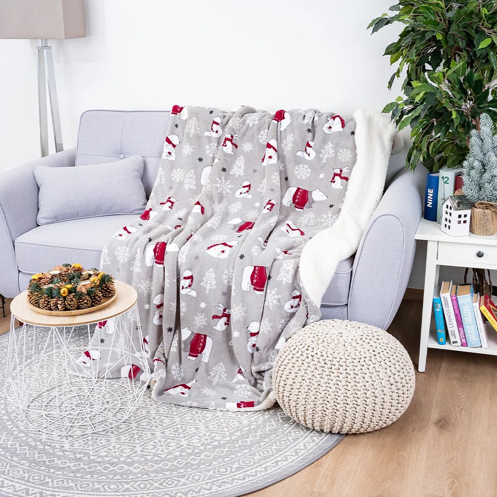 Pătură din blăniță 4Home Arctic Snuggles, 150 x 200 cm