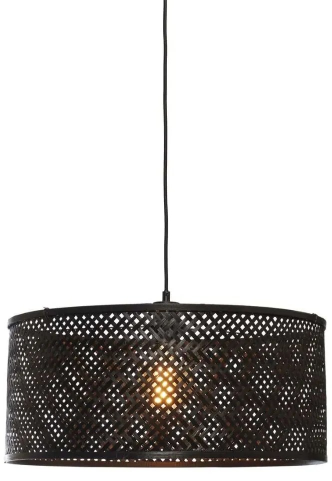 Lustra/Pendul eco din bambus Java 50x22, black