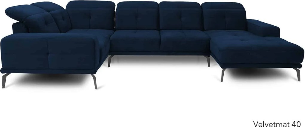 Colțar lemn masiv Formă U Nevada 350x201cm Personalizabil
