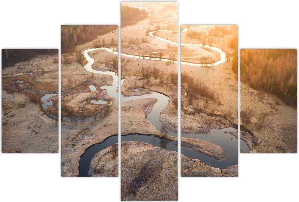 Tablou - Răsărit la Meander (150x105 cm)