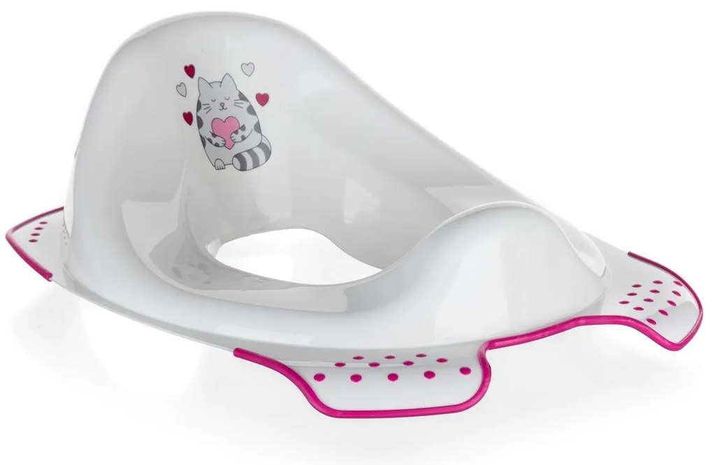 Scaun pentru toaletă pentru copii Banquet 4kids Cat, 30 x 40 x 15 cm