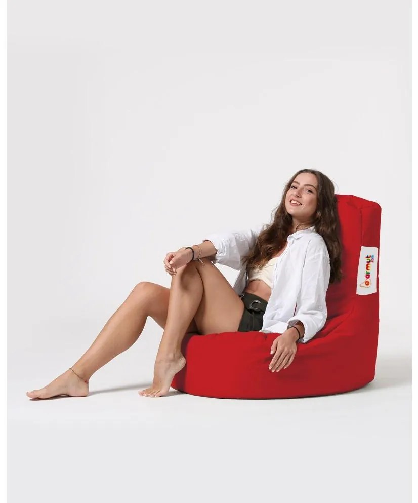 Fotoliu puf Lerna (Roșu). Promo -6%. 1101686