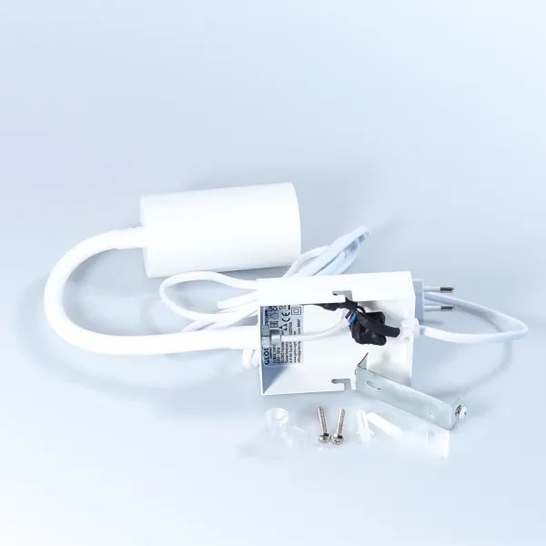 Lampă de perete flexibilă ROBBY 1xGU10/25W/230V albă Globo 57911WW