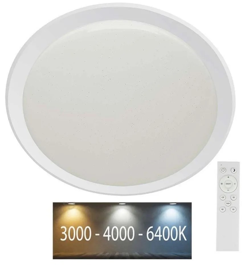 LED plafonieră dimabilă 40W 230V 3000K/4000K/6500K cu telecomandă
