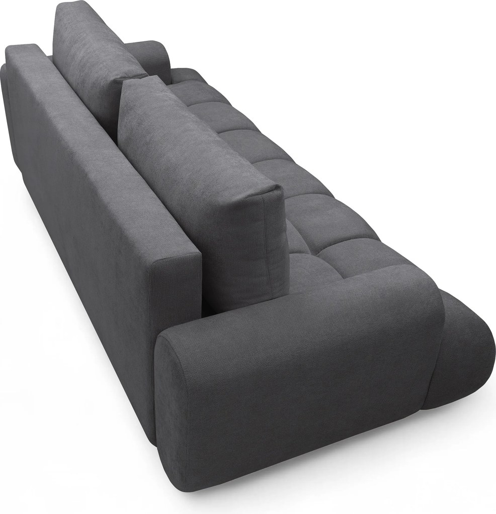 Canapea extensibilă pentru dormit Lutario - szenil gri Vibe 95