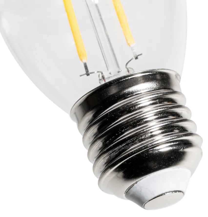 Set 5 becuri E27 LED lamp P45 Sensor LUX 3W 250 lm 3000K