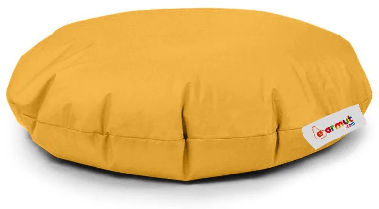 Fotoliu puf pentru grădină Iyzi 100 Cushion Pouf - Yellow