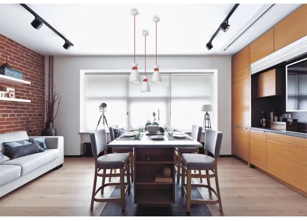 Lustră pe cablu NAOMI 1xE27/60W/230V