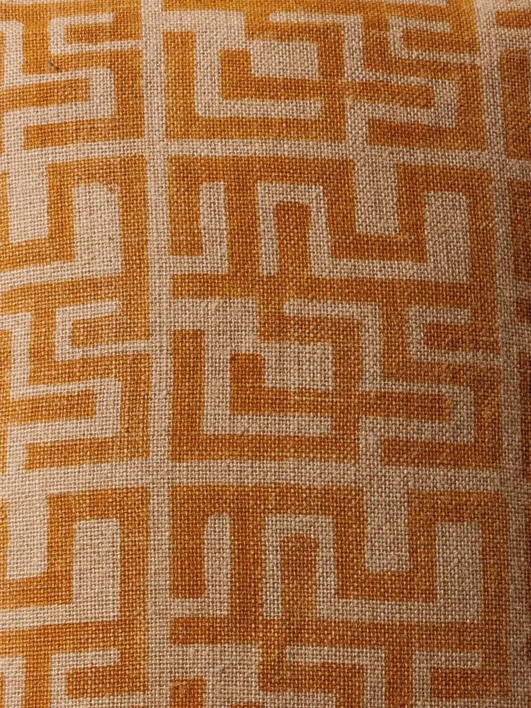 Perna decorativa, din iuta naturala, Labyrinth 40x60cm