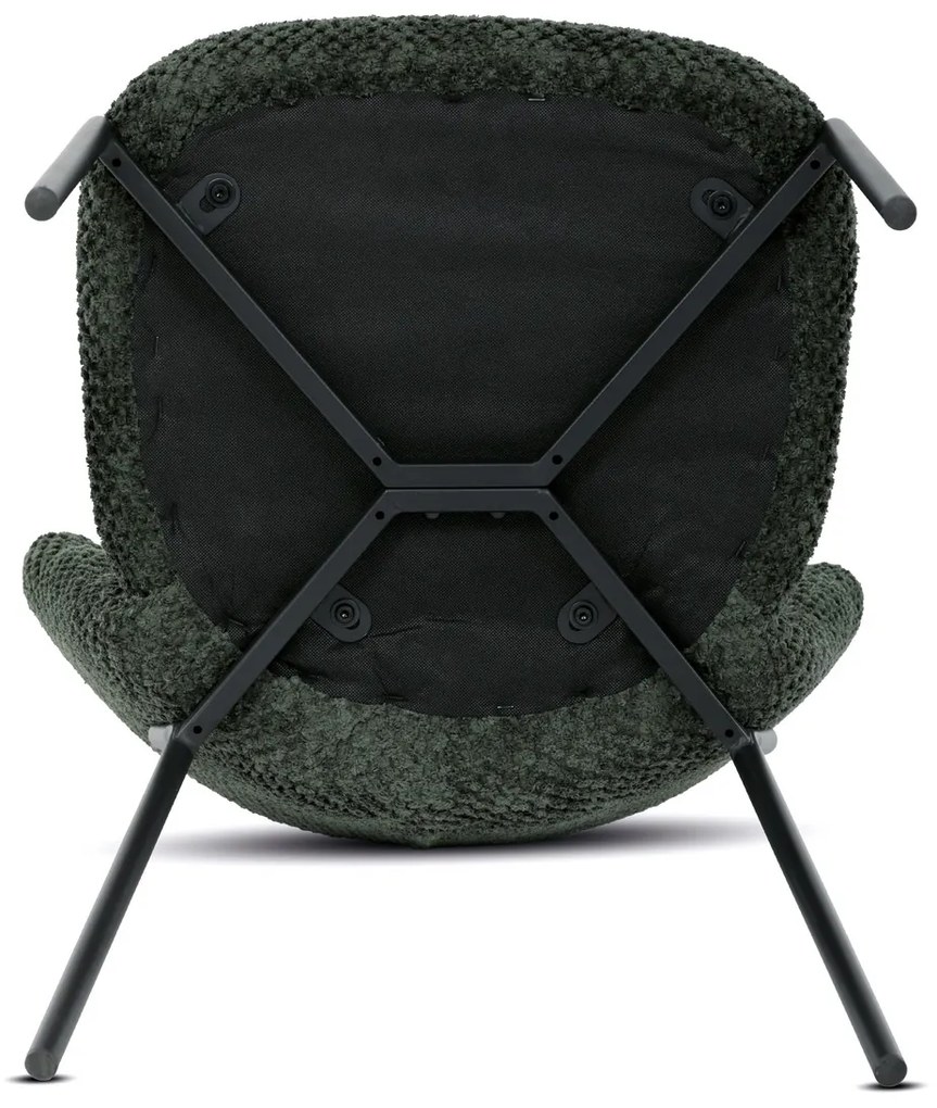 Set de scaune de sufragerie Bouclé CT-W1077 GRN2,4 buc