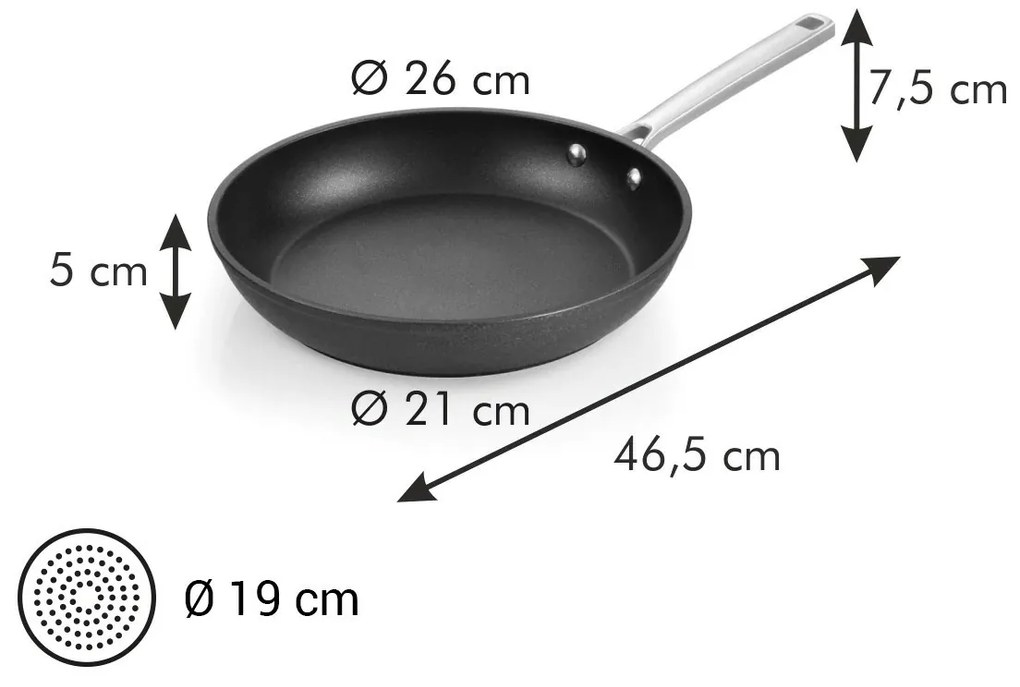 Tigaie Tescoma TitanPOWER, 26 cm, 26 cm