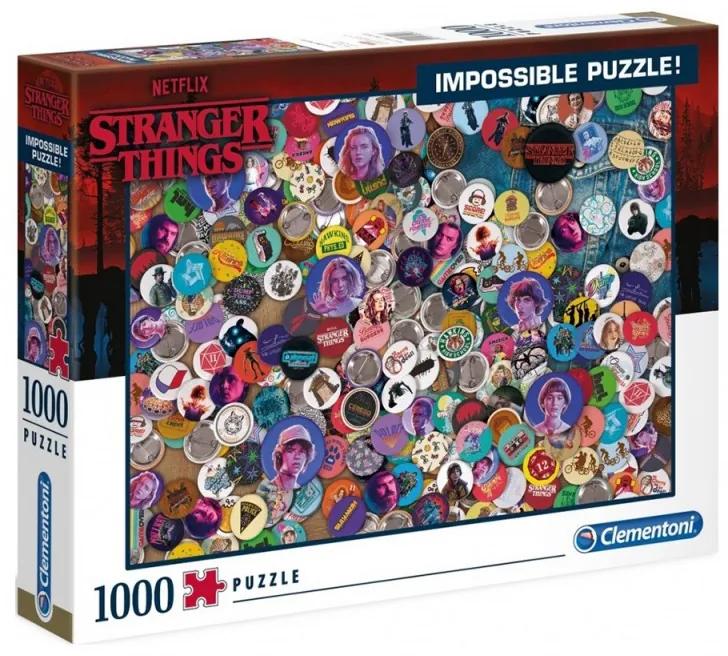 PUZZLE IMPOSSIBLE STRANGER THINGS 1000 DE PIESE CLEMENTONI