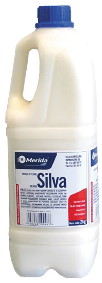Săpun lichid Merida Silva 2,2 l, alb