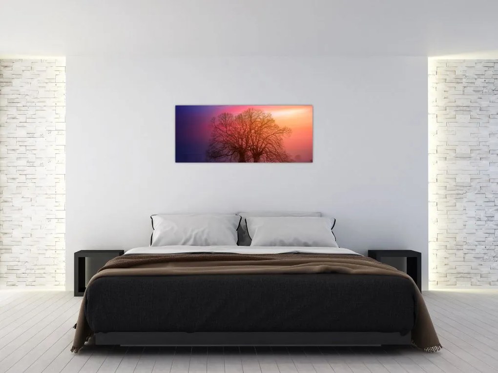 Tabloul pomilor în ceață (120x50 cm)