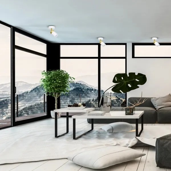 Spot JOKER 1xGU10/25W/230V alb/auriu