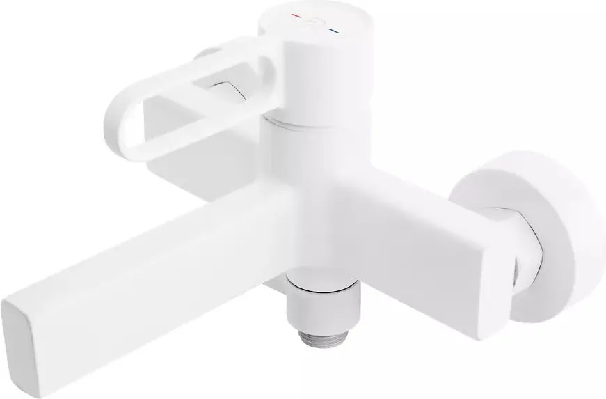 Baterie cada - dus FDesign Zaffiro monocomanda alb mat