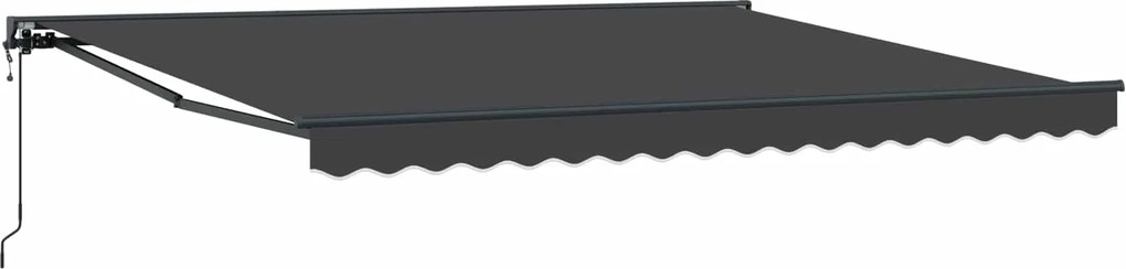 vidaXL Cadru de copertină Antracit 400 × 300 cm