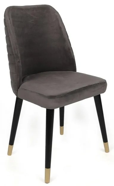 Set de scaune de sufragerie Hugo Anthracite, 4buc.