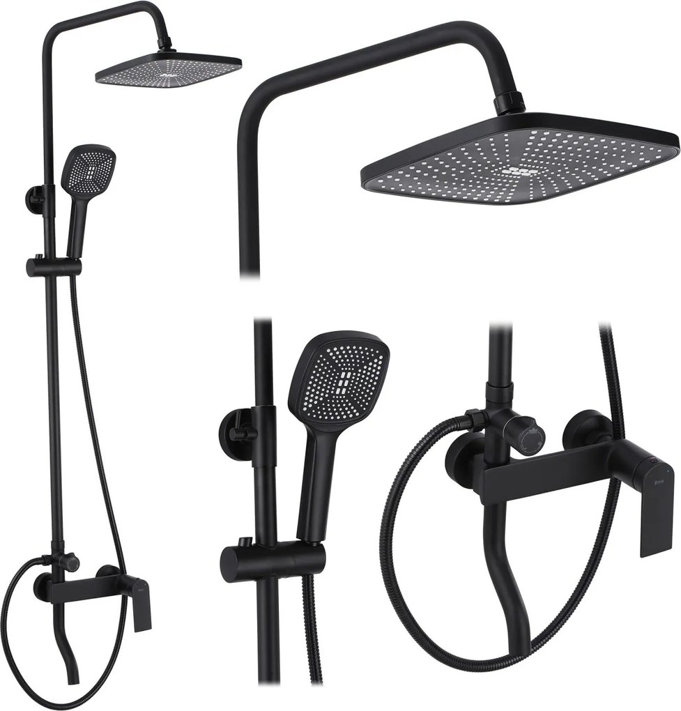 Set dus REA STORM BLACK MATT