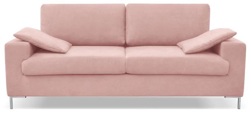 Canapea pentru 3 persoane Cosmopolitan design Hong Kong, roz deschis