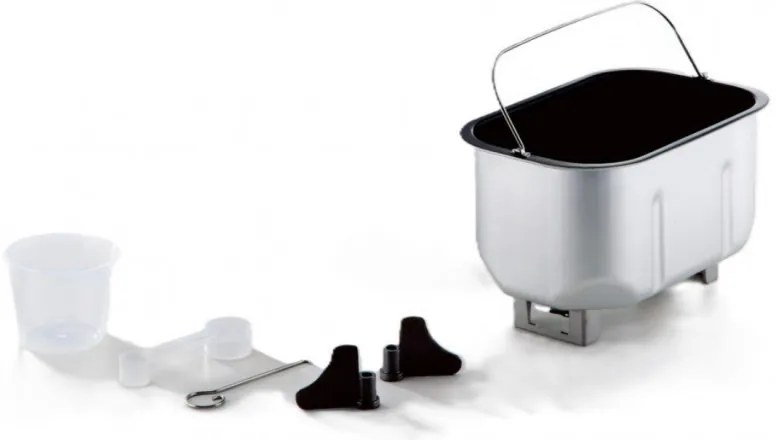 Resigilat: Masina de paine Oliver Voltz OV51446A, 850W, 1500 gr, 12 programe, Afisaj LCD, cronometru, Argintiu/Negru