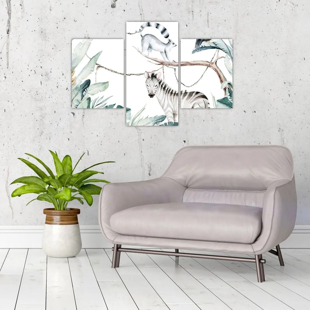 Tablou - Animale exotice (90x60 cm)