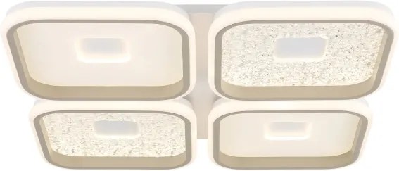 Globo 48097-60 - Plafonieră LED dimabilă MOSAIKO LED/55W/230V 54x54 cm+telecomandă