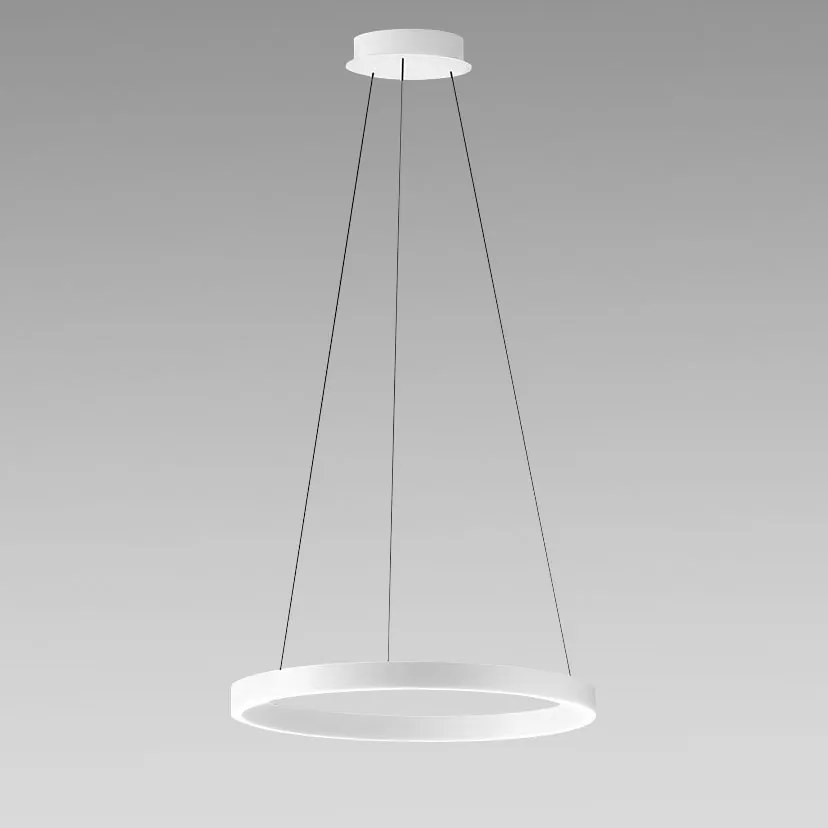 Lustra LED circulara diametru 80cm CRISEIDE, alb, negru sau auriu
