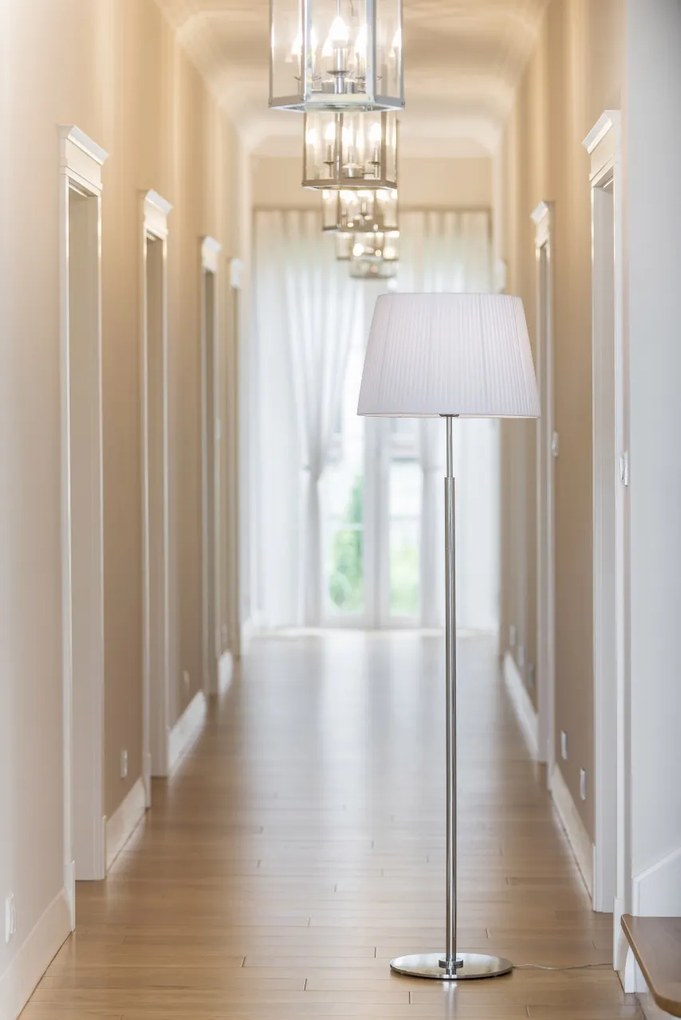 Lampadar/Lampa de podea design elegant ASTI alba