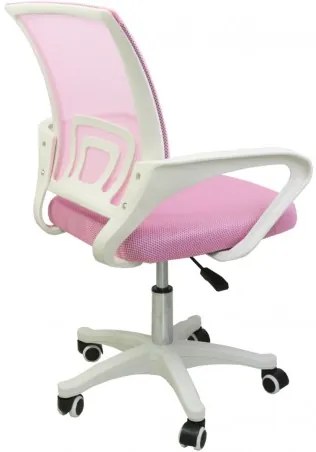 JAKS SCAUN BIROU ERGONOMIC RUZ - ALB KO03