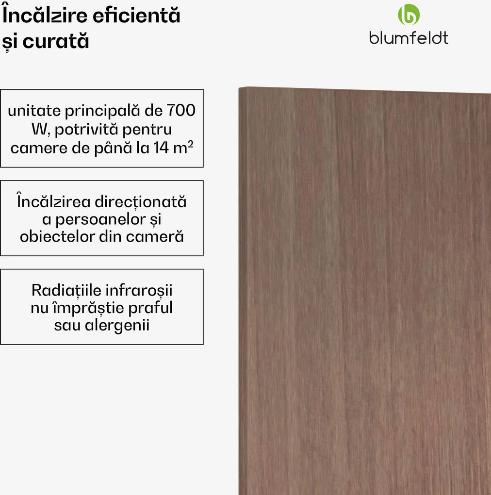 Klarstein Heat Square| Încălzire cu infraroșu, Control WiFi, 700 W, IP44