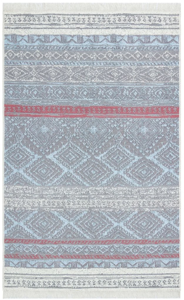 Covor Maze Home ARYA, Reversibil, Pink Aqua