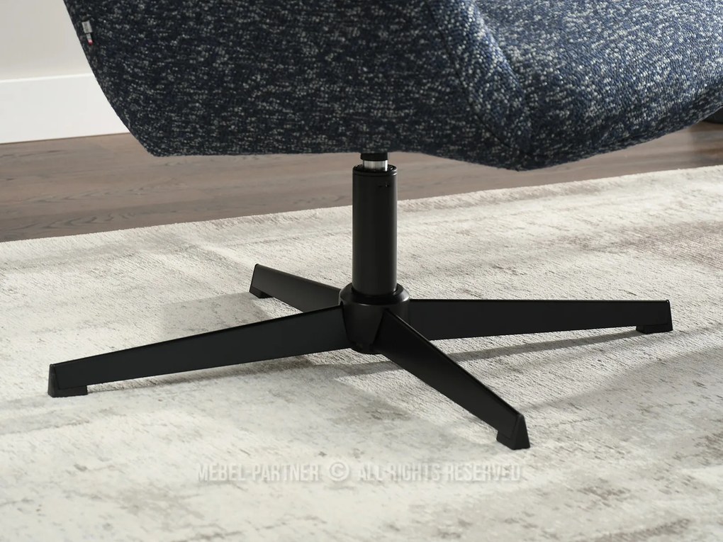 Fotoliu Irma (albastru marin + negru). Promo -19%. 1110067