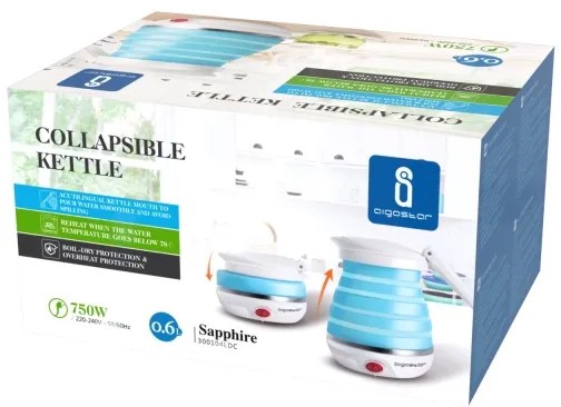 Fierbător de apă portabil Aigostar 600ml 1000W/230V