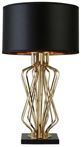 Searchlight EU4110GO - Lampă de masă ETHAN 1xE27/60W/230V