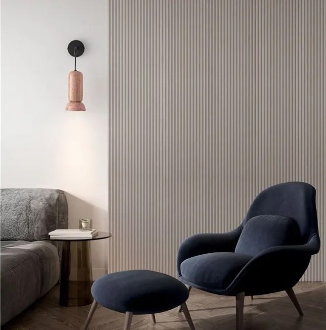 Aplica de perete design minimalist PARLO roz