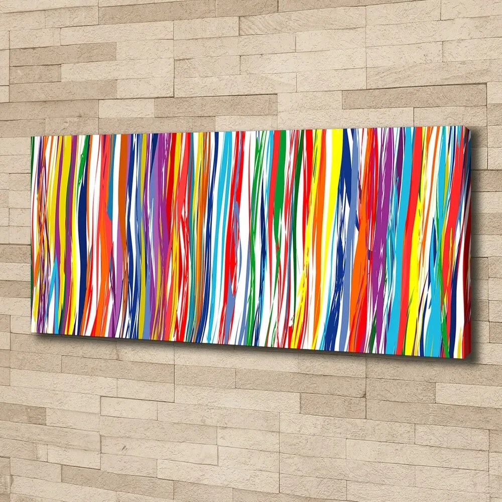 Imprimare tablou canvas Dungi colorate