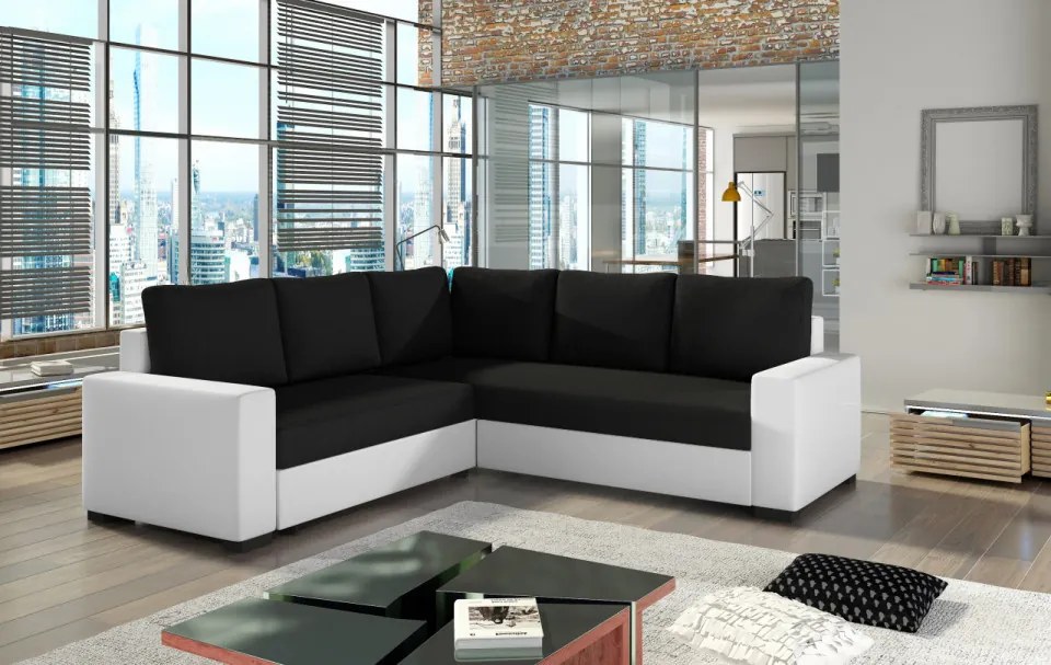 Coltar extensibil cu spatiu pentru depozitare, 240x240x90 cm, Canis 1, Eltap