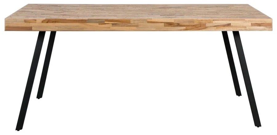 Masă de dining lemn masiv de tec 90x180 cm Suri – White Label